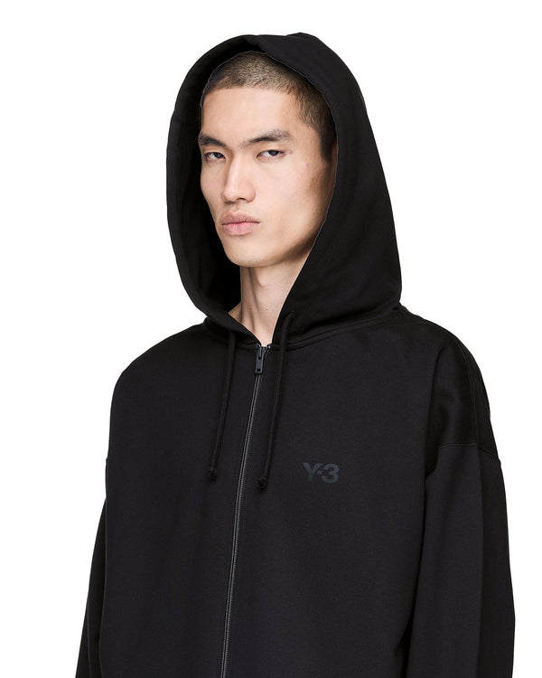 adidas Y-3 | FL Zip Hoodie Black - Concrete
