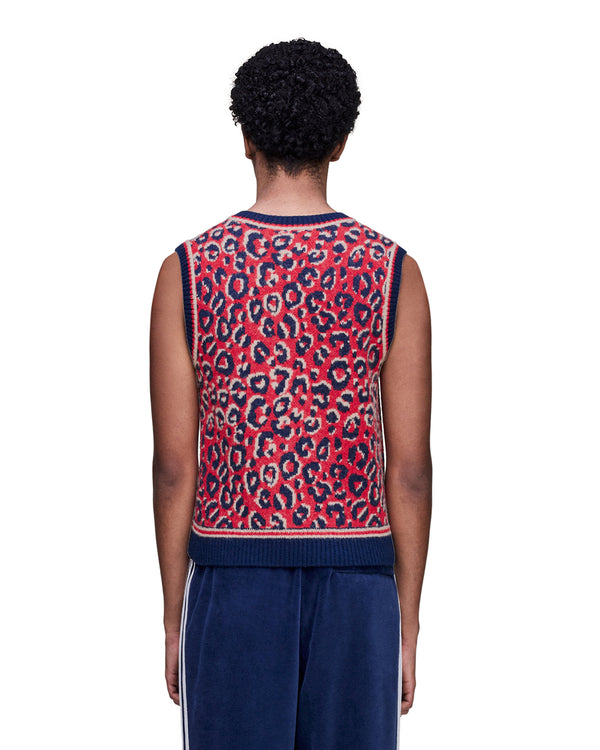 adidas | x Wales Bonner Knit Panther Vest Multi - Concrete