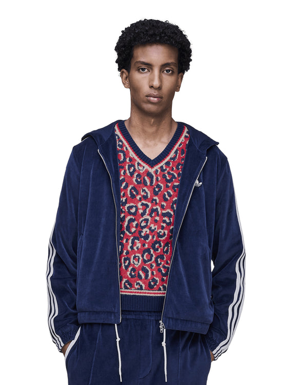adidas | x Wales Bonner Knit Panther Vest Multi - Concrete