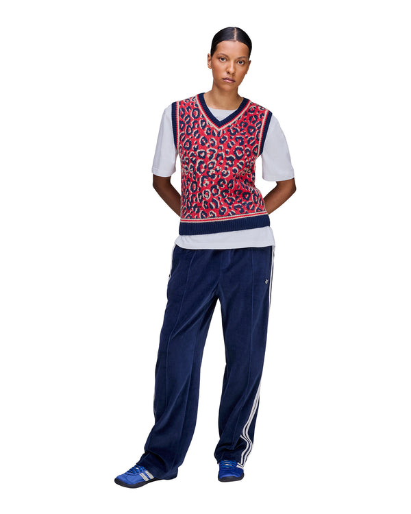 adidas | x Wales Bonner Knit Panther Vest Multi - Concrete