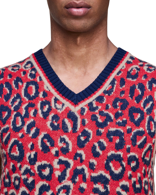 adidas | x Wales Bonner Knit Panther Vest Multi - Concrete