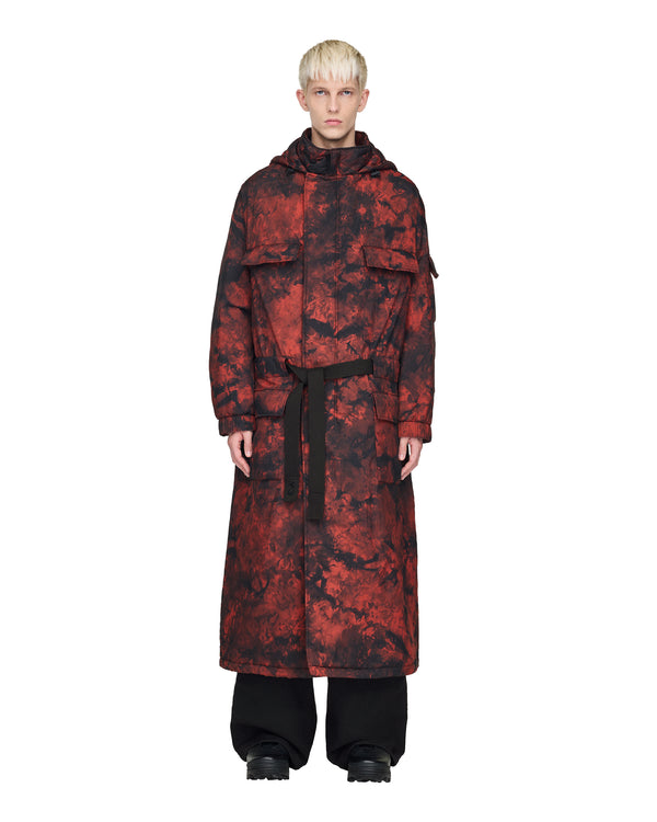 adidas Y-3 | AOP Hooded Parka Multi-Colour - Concrete