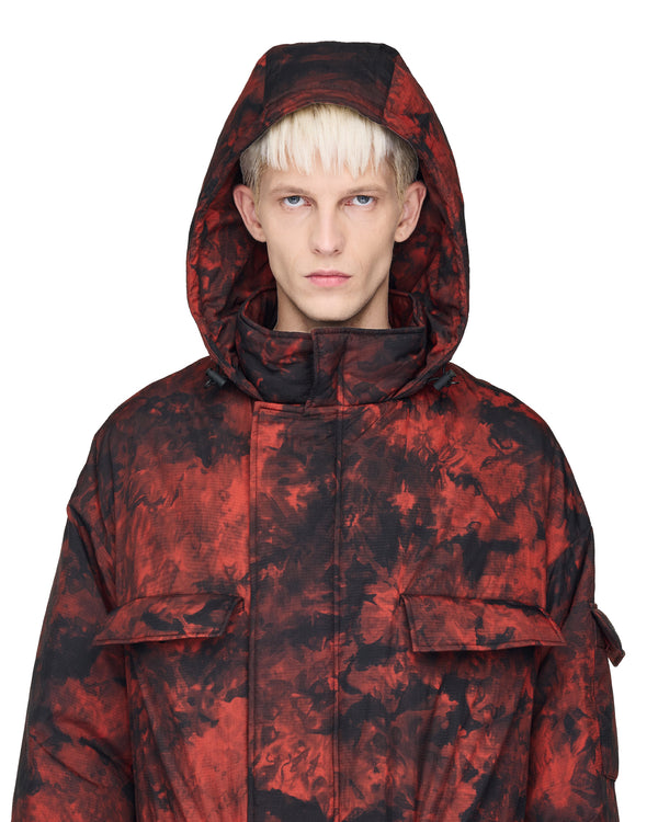 adidas Y-3 | AOP Hooded Parka Multi-Colour - Concrete