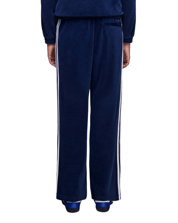 adidas | x Wales Bonner Velour Track Pant Collegiate Navy - Concrete