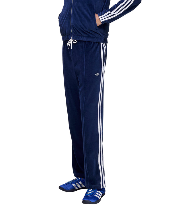 adidas | x Wales Bonner Velour Track Pant Collegiate Navy - Concrete