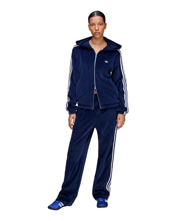 adidas | x Wales Bonner Velour Track Pant Collegiate Navy - Concrete