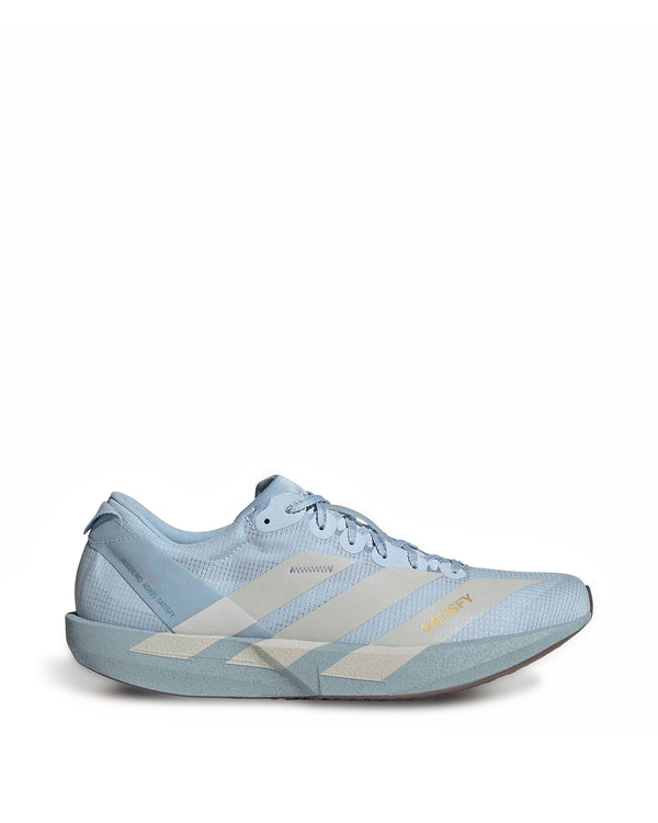 adidas | x Satisfy Men's Adizero Adios Wonder Blue - Concrete