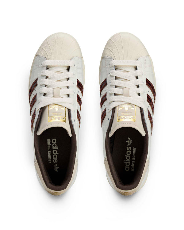 adidas | x Wales Bonner Superstar Wonder White Fox Brown - Concrete