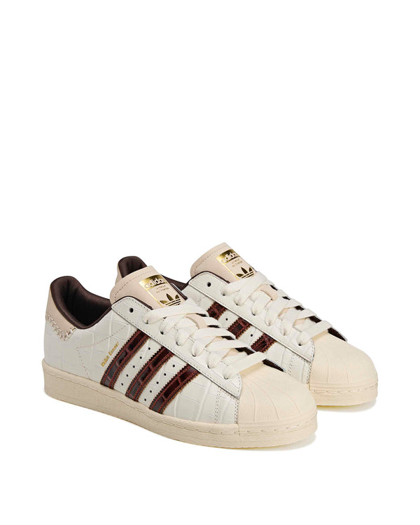 adidas | x Wales Bonner Superstar Wonder White Fox Brown - Concrete