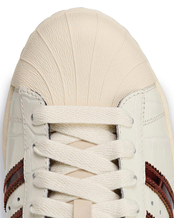 adidas | x Wales Bonner Superstar Wonder White Fox Brown - Concrete