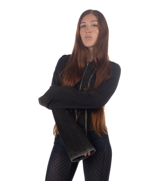 KNWLS | W Bellona Hoodie Washed Black - Concrete