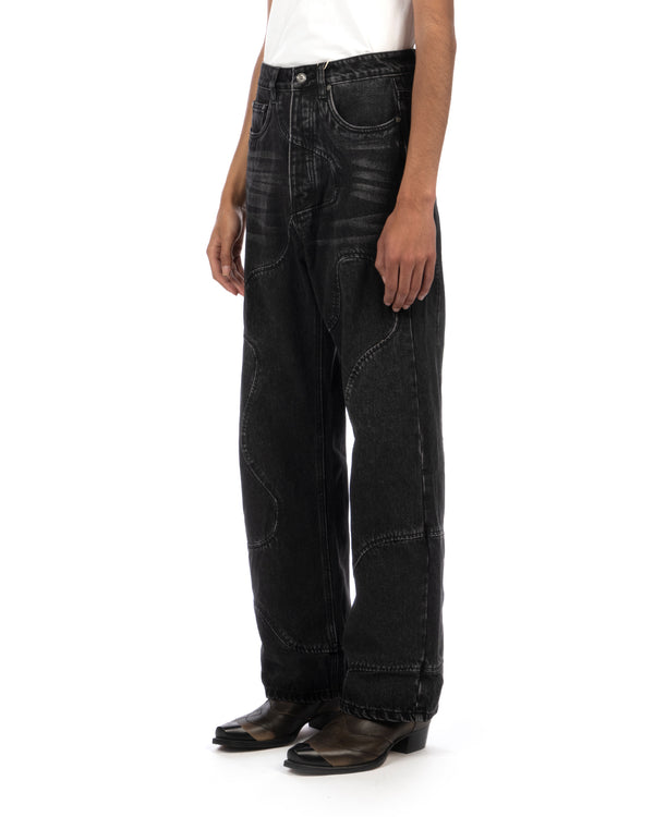 Kody Phillips | Curve Jeans Black Wash - Concrete
