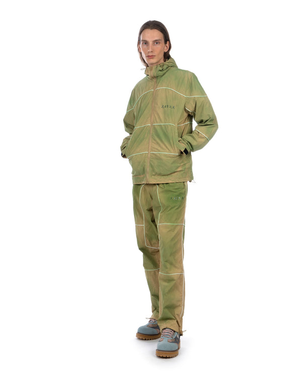 KidSuper | Gradient Tech Pants Green - Concrete