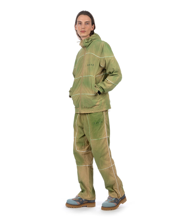KidSuper | Gradient Tech Pants Green - Concrete