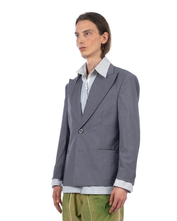 KidSuper | All-In-One Suit Top Grey - Concrete