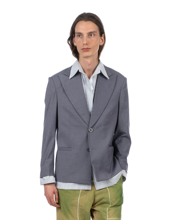 KidSuper | All-In-One Suit Top Grey - Concrete