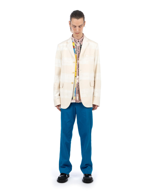 KidSuper | Printed Satin Shirt Multi - Concrete