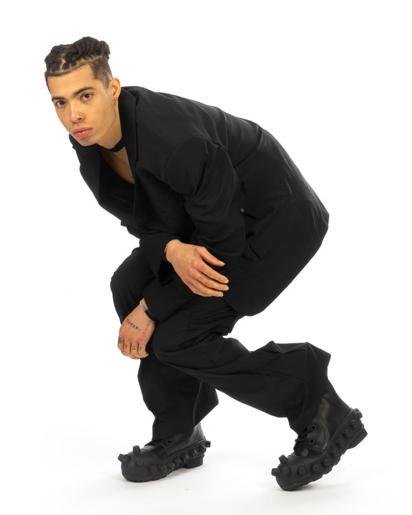 KUSIKOHC | Rivet Blazer Black - Concrete