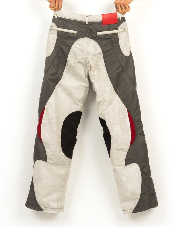 KUSIKOHC | Rider Pants White / Gray - Concrete