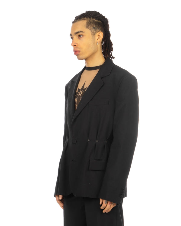 KUSIKOHC | Rivet Blazer Black - Concrete