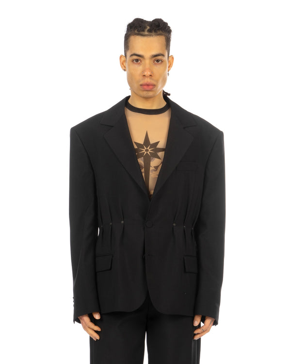 KUSIKOHC | Rivet Blazer Black - Concrete