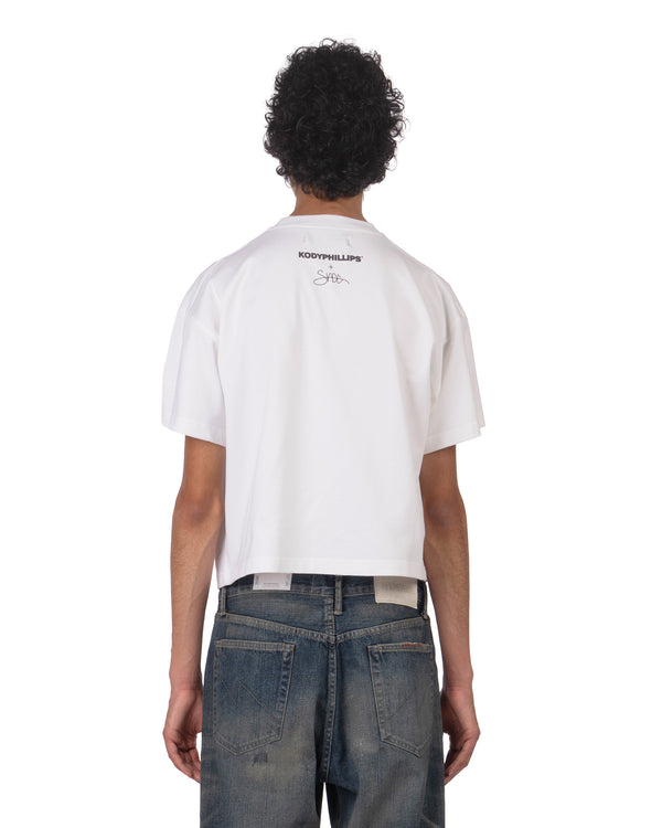 Kody Phillips | Applause Short Sleeve T-Shirt White - Concrete