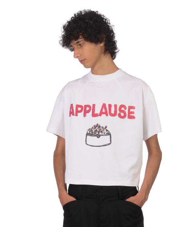 Kody Phillips | Applause Short Sleeve T-Shirt White - Concrete