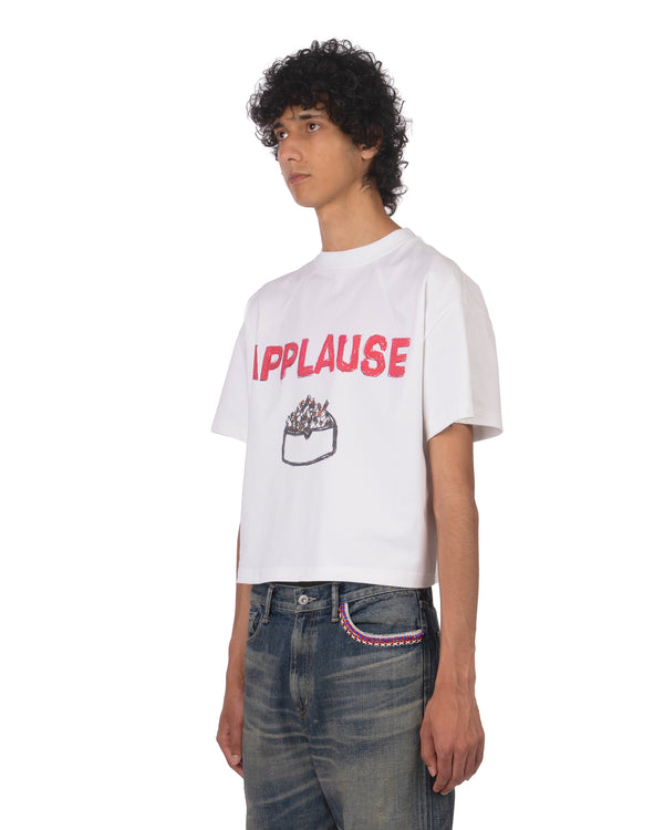 Kody Phillips | Applause Short Sleeve T-Shirt White - Concrete
