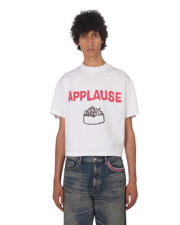 Kody Phillips | Applause Short Sleeve T-Shirt White - Concrete