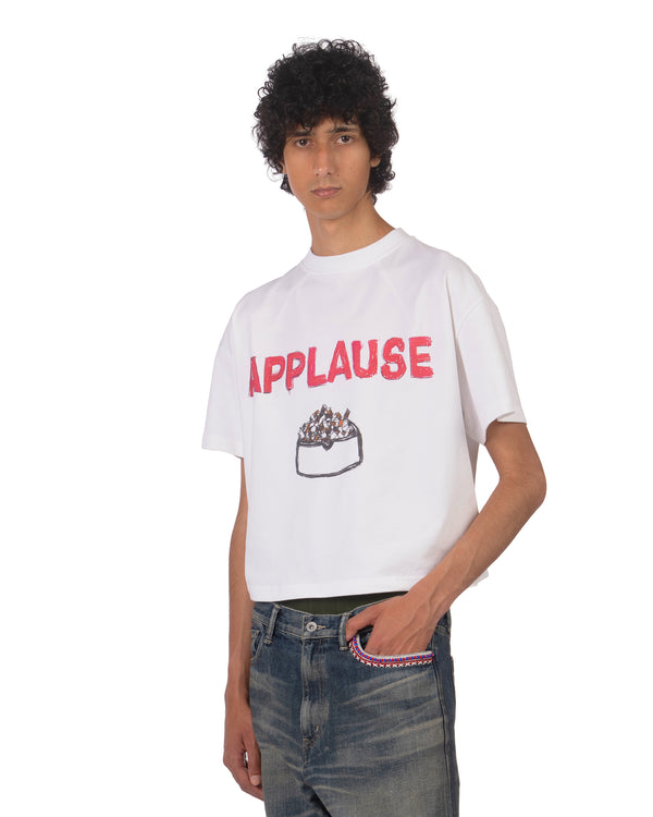 Kody Phillips | Applause Short Sleeve T-Shirt White - Concrete