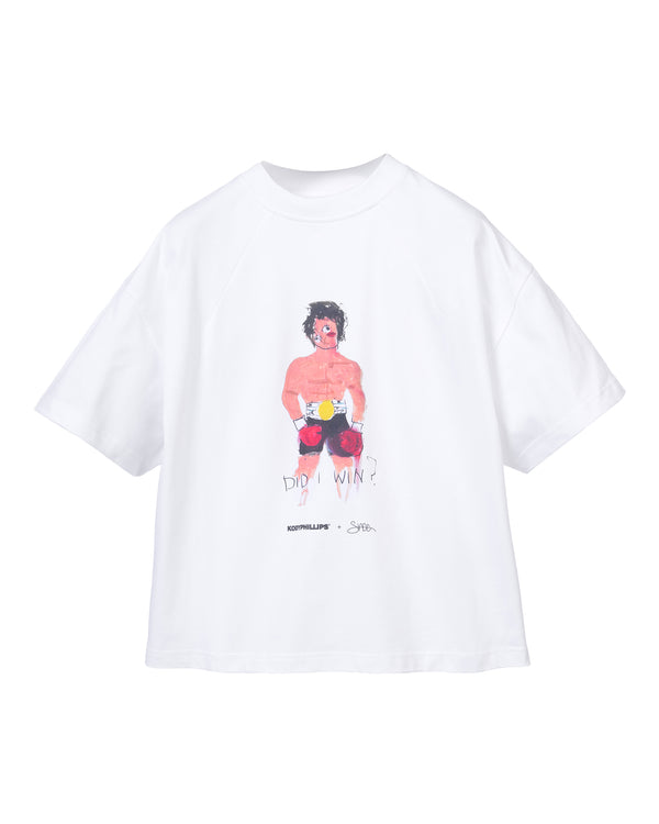 Kody Phillips | Did I Win? Short Sleeve T-Shirt White - Concrete