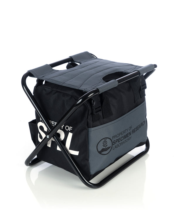 NEIGHBORHOOD | SRL Folding Stool Bag . SP Black / Grey - Concrete