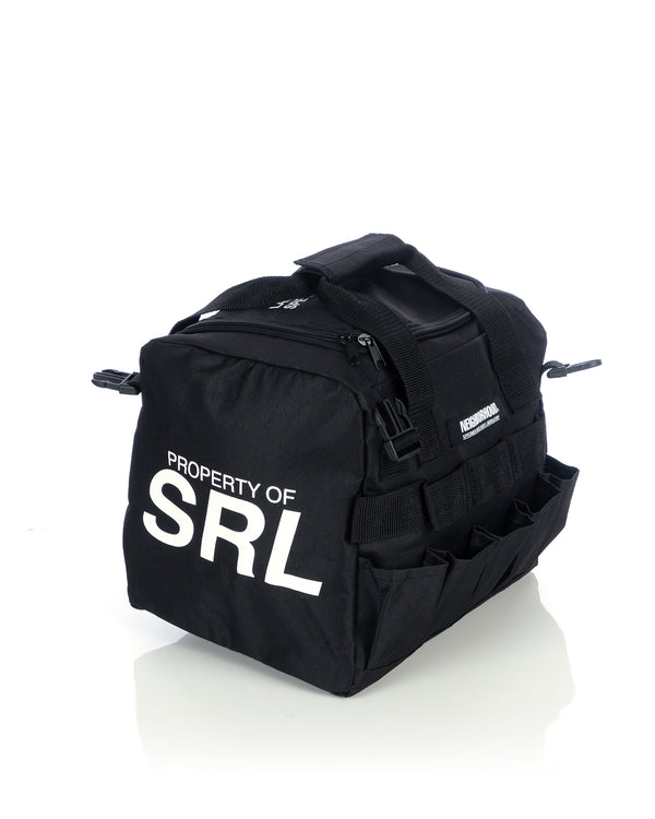 NEIGHBORHOOD | SRL Folding Stool Bag . SP Black / Grey - Concrete