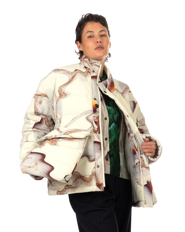 Henrik Vibskov | Tabasco Jacket Snow Tomato Mouse - Concrete