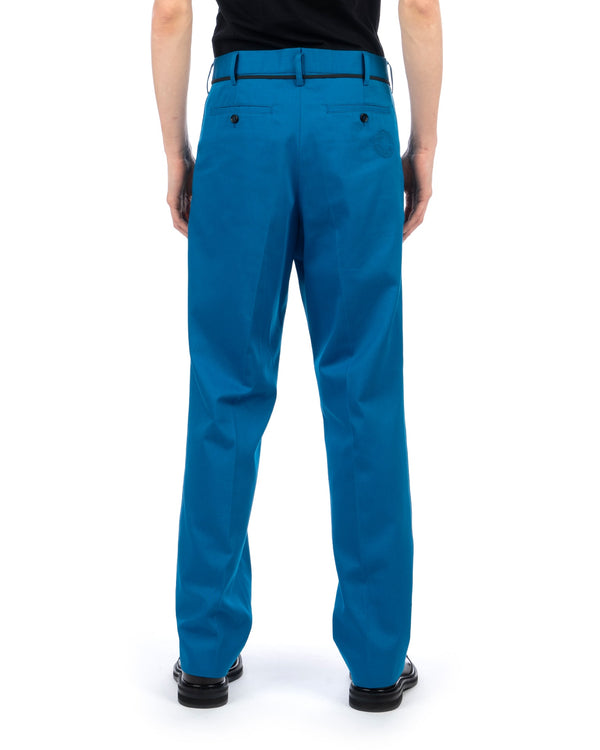 Marni | Garbardine Trousers Royal - Concrete