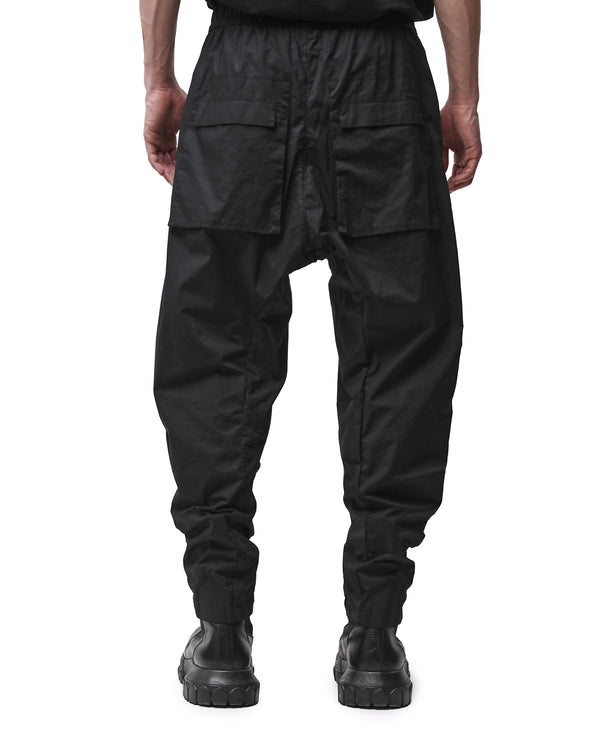 thom krom | M P 65 Drawstring Trousers Black - Concrete