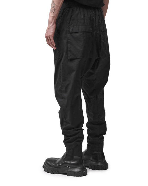 thom krom | M P 65 Drawstring Trousers Black - Concrete