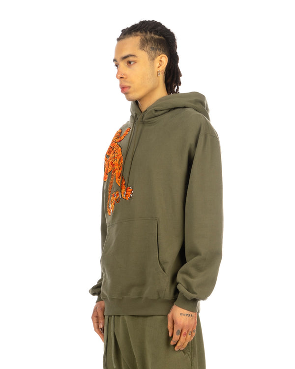 maharishi | 5312 Panther Chimera Hoodie Olive - Concrete