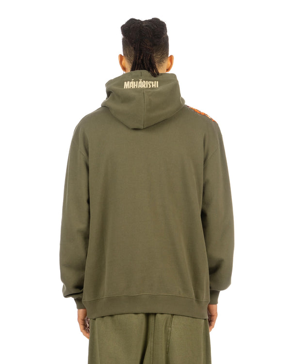 maharishi | 5312 Panther Chimera Hoodie Olive - Concrete