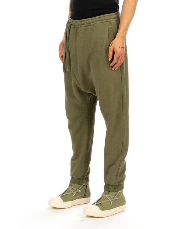 maharishi | 5003 Kesagiri Hemp Low Sweatpants Olive - Concrete