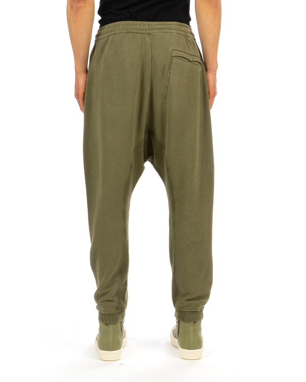 maharishi | 5003 Kesagiri Hemp Low Sweatpants Olive - Concrete