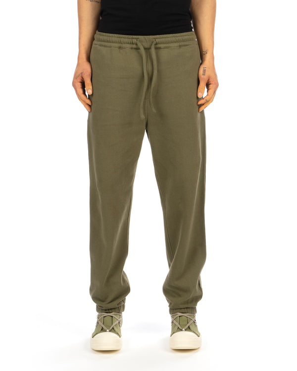 maharishi | 1189 Kamon Embroidered Sweatpants Olive - Concrete