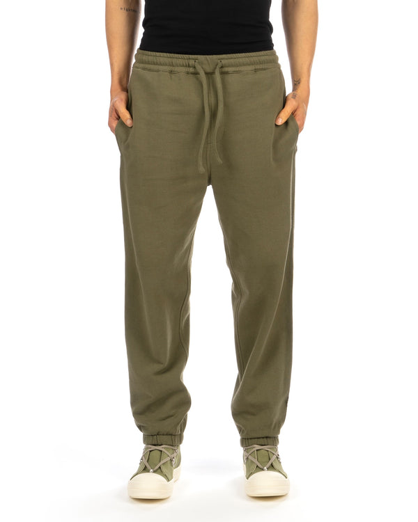 maharishi | 1189 Kamon Embroidered Sweatpants Olive - Concrete