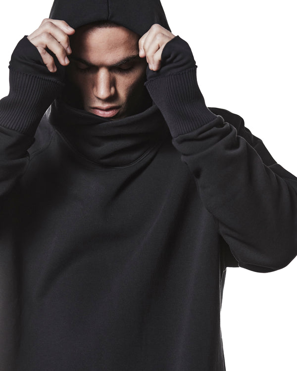 thom krom | M S 187 Men Sweat Shirt Pullover Black - Concrete