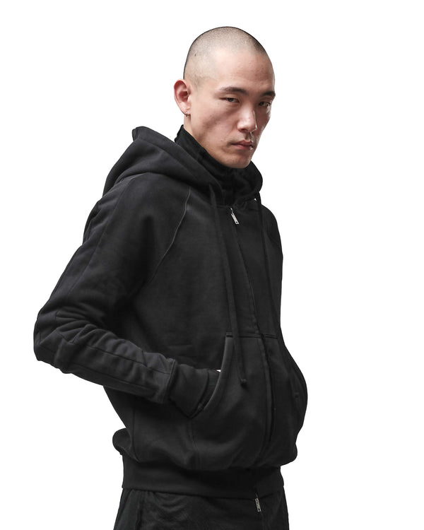 thom krom | M SJ 711 Cotton Jacket Black - Concrete