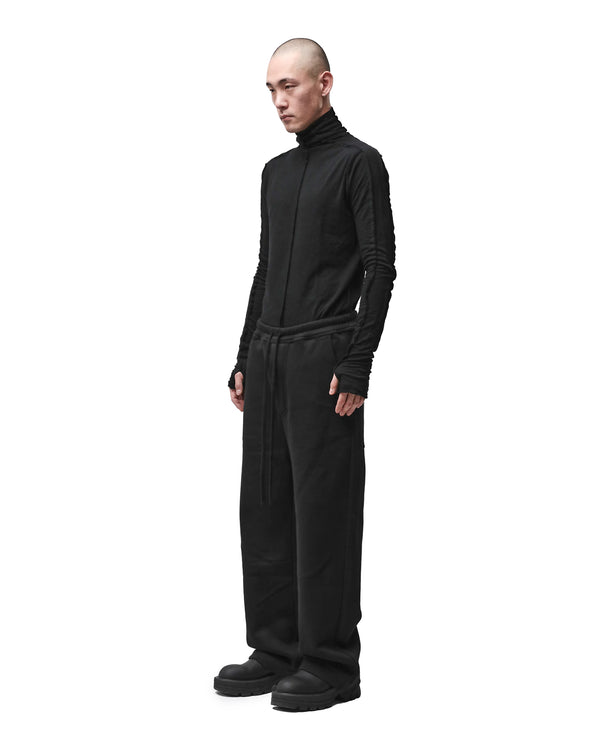 thom krom | M ST 540 Cotton Trousers Black - Concrete