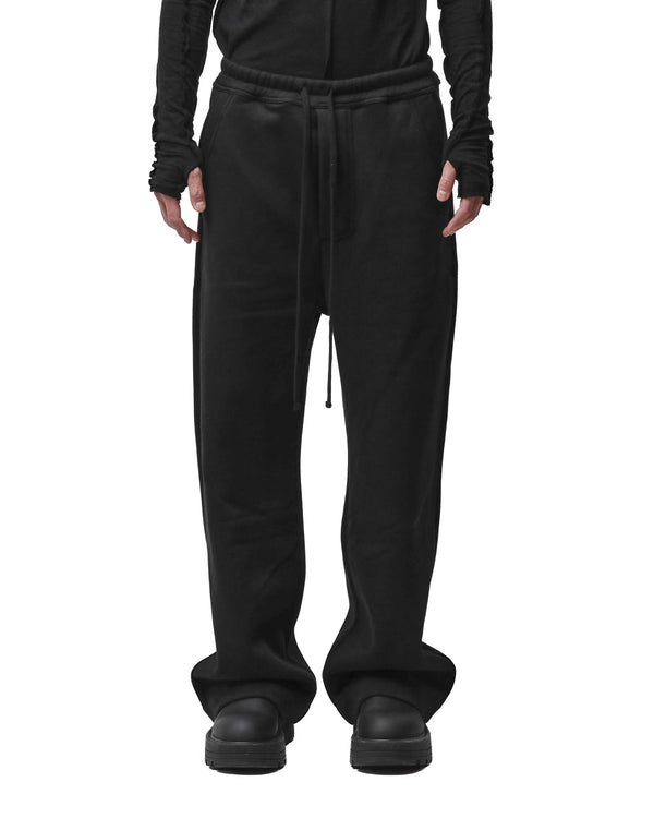 thom krom | M ST 540 Cotton Trousers Black - Concrete
