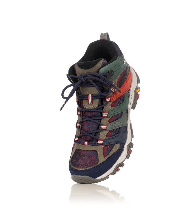 White Mountaineering | x MERRELL Moab3 Smooth GORE-TEX Mid Multi - Concrete