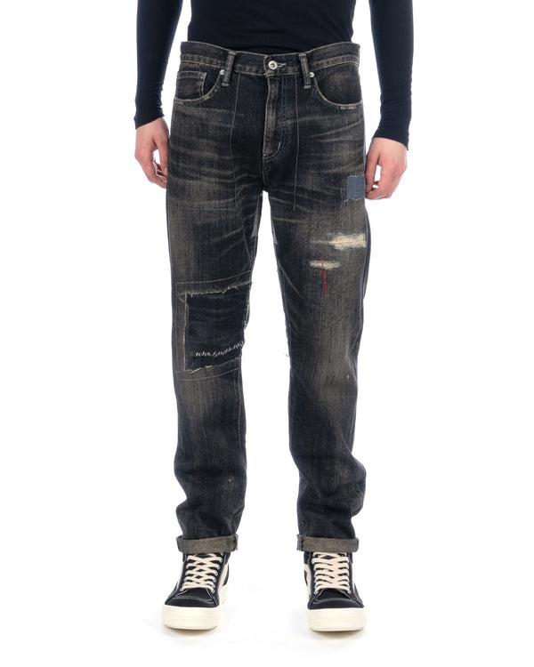NEIGHBORHOOD | Savage Denim DP Narrow Pants Black - Concrete
