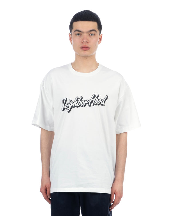 NEIGHBORHOOD | NH-9 T-Shirt White - Concrete
